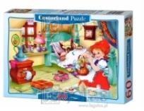 Okładka książki Puzzle 60 Czerwony Kapturek CASTOR