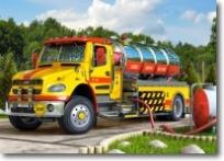 Okładka książki Puzzle 70 - Ciężarówka cysterna CASTOR