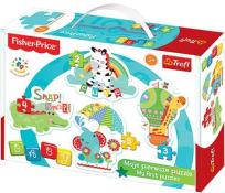 Okładka książki Puzzle Baby Classic. Rainbow Forest I