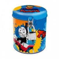 Opakowanie Skarbonka metalowa okrągła Tomek i Przyjaciele