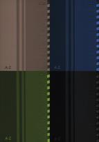 Opakowanie Skorowidz A5 Top-2000 w kratkę 96 kartek Officebook mix