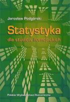 Okładka książki Statystyka dla studiów licencjackich