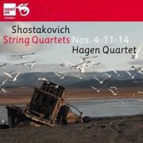 Okładka książki STRING QUARTETS NO. 4, 11 &