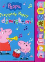 Okładka książki Świnka Peppa. Przygody Peppy z dźwiękami