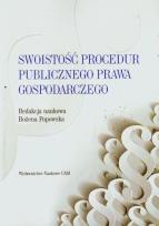 Opakowanie Swoistość procedur publicznego prawa gospodarczego
