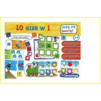 Okładka książki Uczę się bawiąc. Zestaw edukacyjny 10 w 1