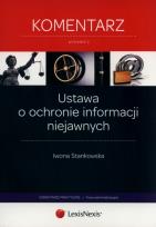 Okładka książki Ustawa o ochronie informacji niejawnych Komentarz