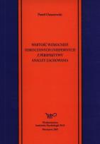 Okładka książki Wartość wzmocnień odroczonych i niepewnych z perspektywy analizy zachowania
