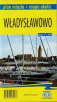 Opakowanie Władysławowo plan mniasta z mapą okolic