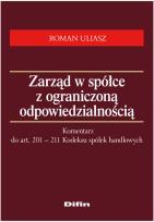 Okładka książki Zarząd w spółce z ograniczoną odpowiedzialnością.
