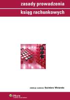 Okładka książki Zasady prowadzenia ksiąg rachunkowych