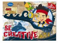 Opakowanie Zestaw kreatywny w teczce Jake i piraci z Nibylandii