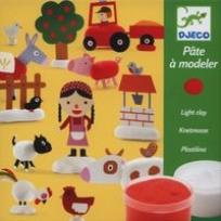 Okładka książki Zestaw z ciastoliną - Farma