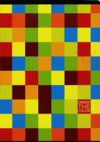 Opakowanie Zeszyt A5 Cross the color w kratkę 80 kartek