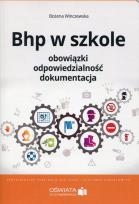 Okładka książki BHP w szkole