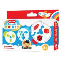 Okładka książki CzuCzu Puzzle Poznaję Kolory