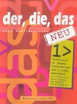 Okładka książki Der die das neu 1 Podręcznik z kasetą Kurs kontynuacyjny