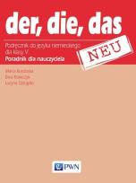 Okładka książki der,die,das Poradnik dla nauczyciela kl5