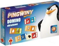 Okładka książki Domino. Pingwiny z Madagaskaru ALEX