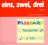 Okładka książki eins zwei drei 1 Piosenki Książka z płytą CD