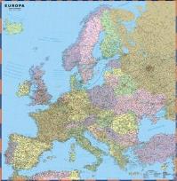 Okładka książki Europa mapa drogowo administracyjna 1:4 500 000