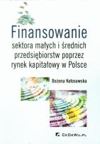 Okładka książki Finansowanie sektora małych i średnich przedsięb.