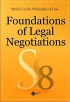 Okładka książki Foundations of Legal Negotiations