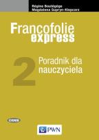 Okładka książki Francofolie express 2 Poradnik dla nauczyciela