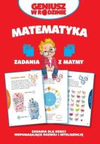 Okładka książki Geniusz w rodzinie. Matematyka. Zadania z matmy