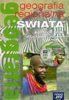 Okładka książki Geografia regionalna świata Podręcznik