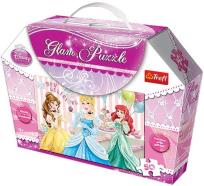 Okładka książki Glam Puzzle - Księżniczki TREFL