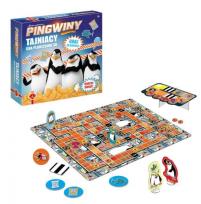 Okładka książki Gra - 3D Tajniacy Pingwiny z Madagaskaru ALEX