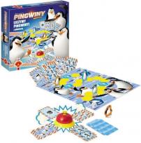 Okładka książki Gra - Pingwiny z Madagaskaru Liczymy pingwiny ALEX