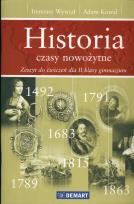 Okładka książki Historia 2 Czasy nowożytne Zeszyt do ćwiczeń dla gimnazjum