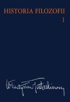 Okładka książki Historia filozofii Tom 1