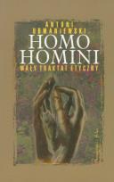 Okładka książki Homo homini