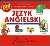 Okładka książki Język angielski dla dzieci 106 nalepek