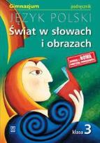 Okładka książki J.polski GIM Świat w słowach 3 podr wyd.2011 WSiP