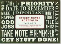 Opakowanie Karteczki indeksujące Zrób notatkę