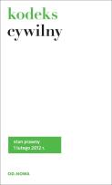 Okładka książki Kodeks cywilny