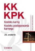 Okładka książki Kodeks karny Kodeks postępowania karnego Edycja prokuratorska