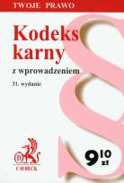 Opakowanie Kodeks karny z wprowadzeniem