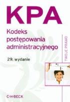 Okładka książki Kodeks postępowania administracyjnego