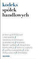 Okładka książki Kodeks spółek handlowych