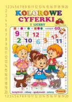 Okładka książki Kolorowe cyferki i liczby PASJA