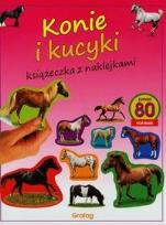 Okładka książki Konie i kucyki Książeczka z naklejkami