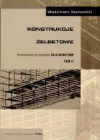 Okładka książki Konstrukcje żelbetowe tom 1-2