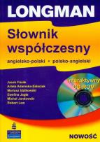 Okładka książki Longman Słownik współczesny angielsko-polski polsko-angielski z płytą CD