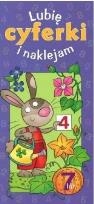 Okładka książki LUBIE CYFERKI I NAKLEJAM 7 LAT-AKSJOMAT