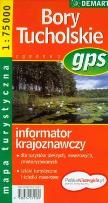 Okładka książki Mapa Turs. Bory Tucholskie DEMART